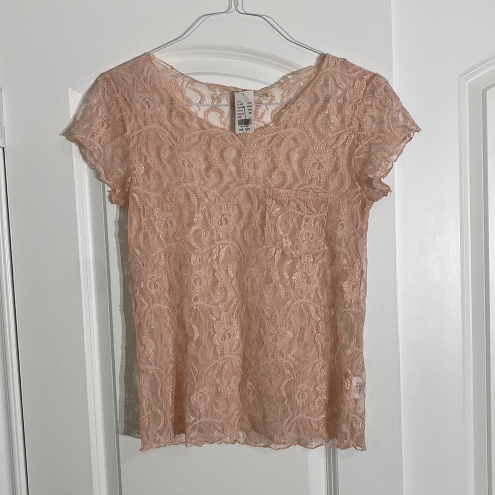 BRAND NEW Pacsun Kirra see thru top